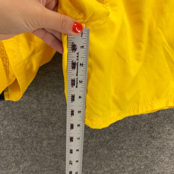 Roundtree & Yorke Swim Trunks Shorts Men M Medium Yellow  Swimwear - Picture 5 of 8